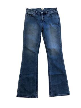 Ridgecut Toughwear Women's Denim Blue Jeans Straight Cut Size 12 - 32X32 Nice